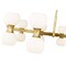 Z-Lite Artemis Chandelier, 20-Light, 42 In.W x 12.75 In.H, Modern Gold/Matte Opal 494-20MGLD - alternate 3